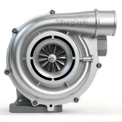 Metalowa turbosprężarka, element kluczowy dla mocy silnika. Problem zapchany dpf a turbina może oznaczać kłopoty.