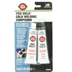 Zestaw Pro Weld: klej do aluminium spawanie na zimno, utwardzacz i stal. Alternatywa dla spawania na gorąco, do napraw metali.