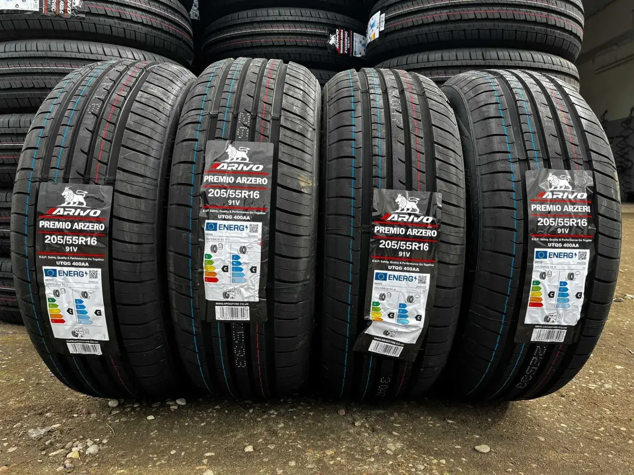 Nowe opony Arivo Premio Arzero 205/55R16 91V, producent Arivo, gotowe do montażu.
