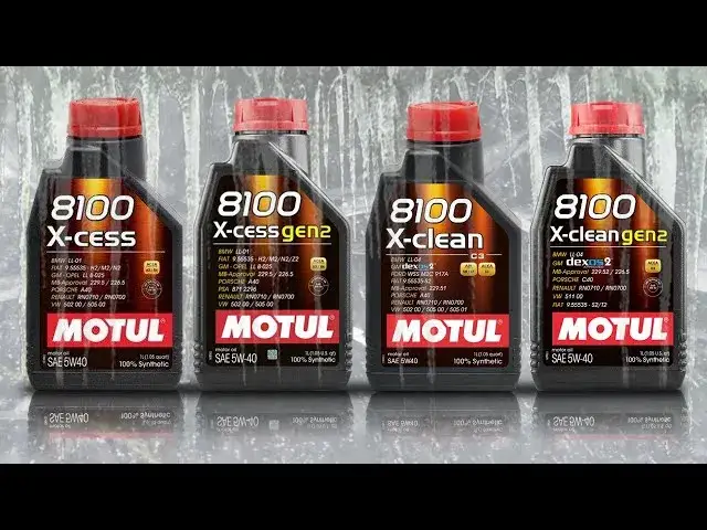 Motul X-clean family products comparison