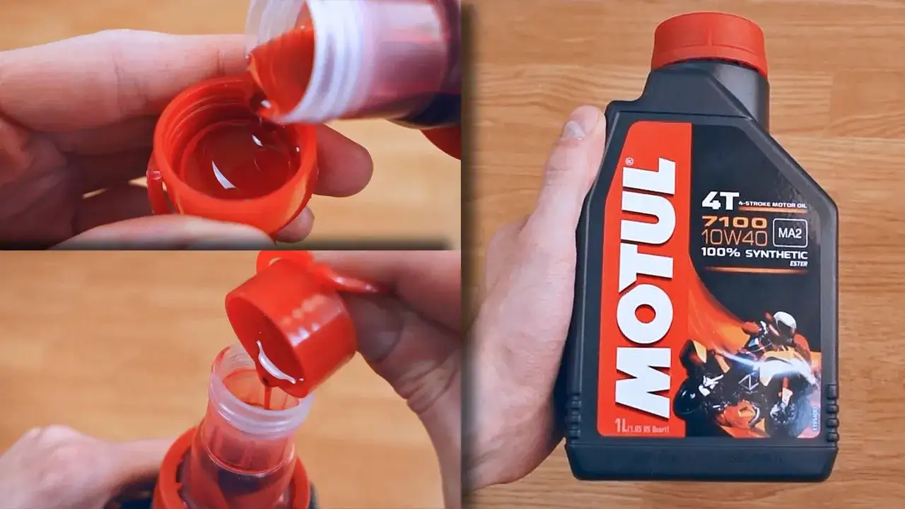 Motul 10W40 oryginał podróbka porównanie butelki etykieta