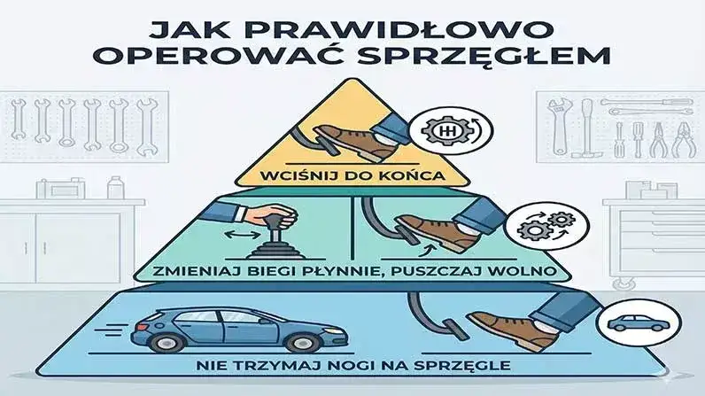 Prawidłowa technika jazdy oszczędzająca sprzęgło